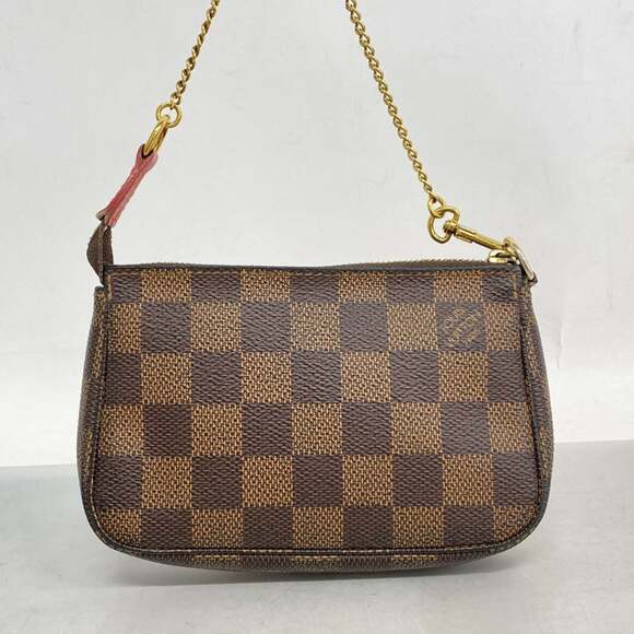LOUIS VUITTON Brown Damier Pochette Pouch - Picture 11 of 11